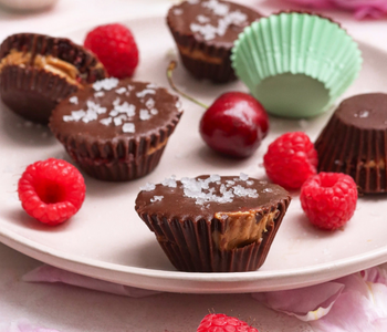 PB & Jelly Choco Cups  - Healthy Dessert Recipe