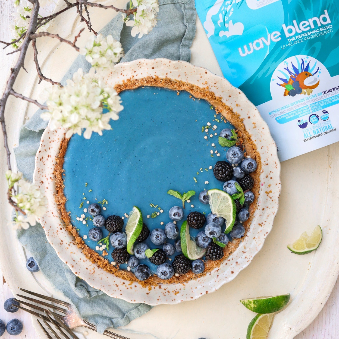 Long weekend or some evening relaxation? Whip up this delicious and vibrant blueberry tart that's sure to satisfy.