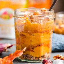 Load image into Gallery viewer, Butternut Squash Pudding made using Smoov&#39;s fuel and golden blends. Nutrients for energy, focus and immunity. Certified Organic and plant based.